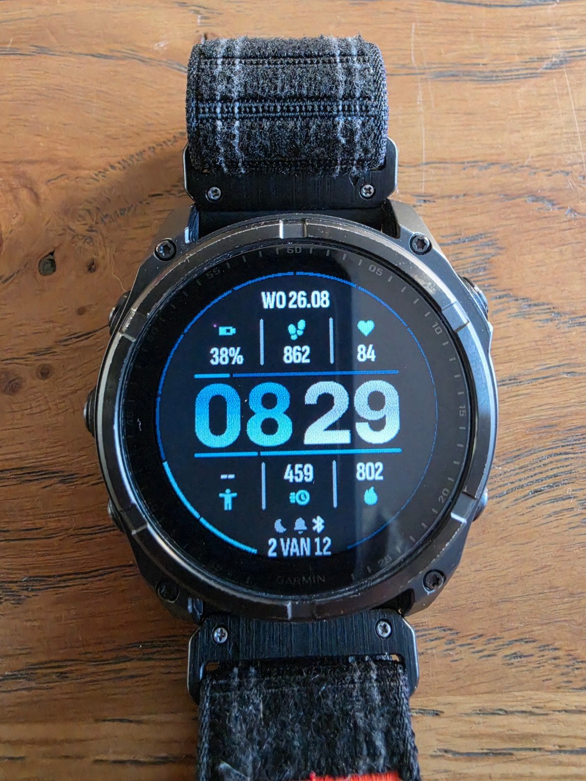 Garmin Fenix 8 Solar - Multisport GPS Smartwatch, Ophalen, Zwart, Garmin, Zo goed als nieuw