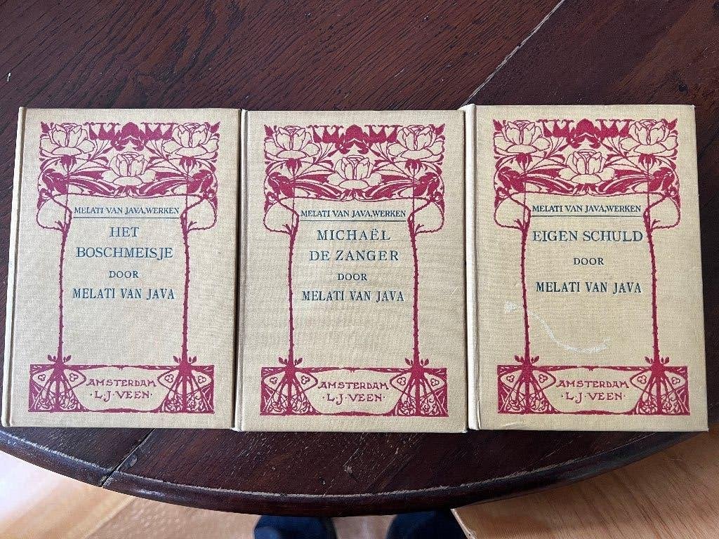 3 boeken van Melati van Java  Het Boschmeisje, Eigen schuld, Antiek en Kunst, Verzenden, Melati van Java