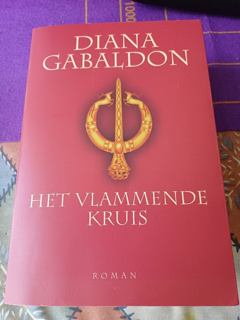 Diana Gabaldon Het vlammende kruis Reiziger serie 1ste druk, Boeken, Ophalen, Gelezen, Diana Gabaldon