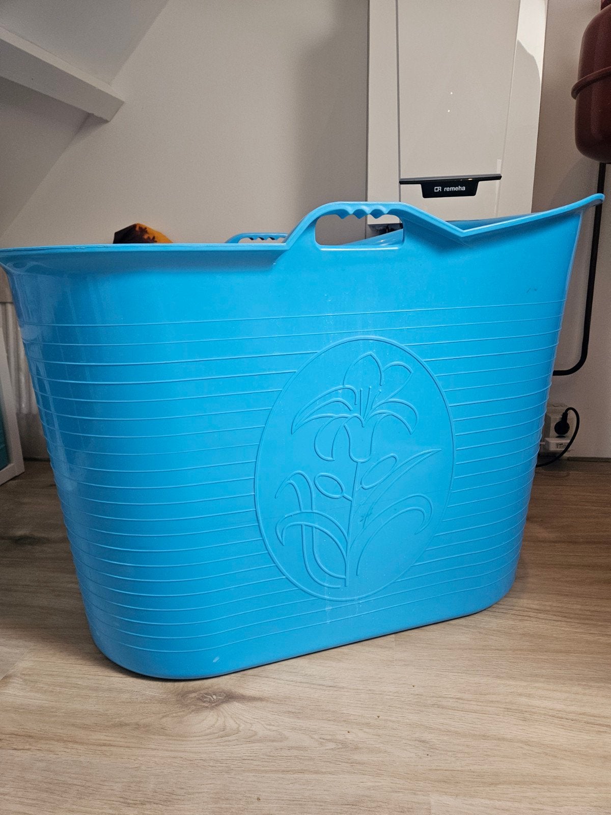 Zitbad 200L - Blauw, Ophalen, Gebruikt, Met bad