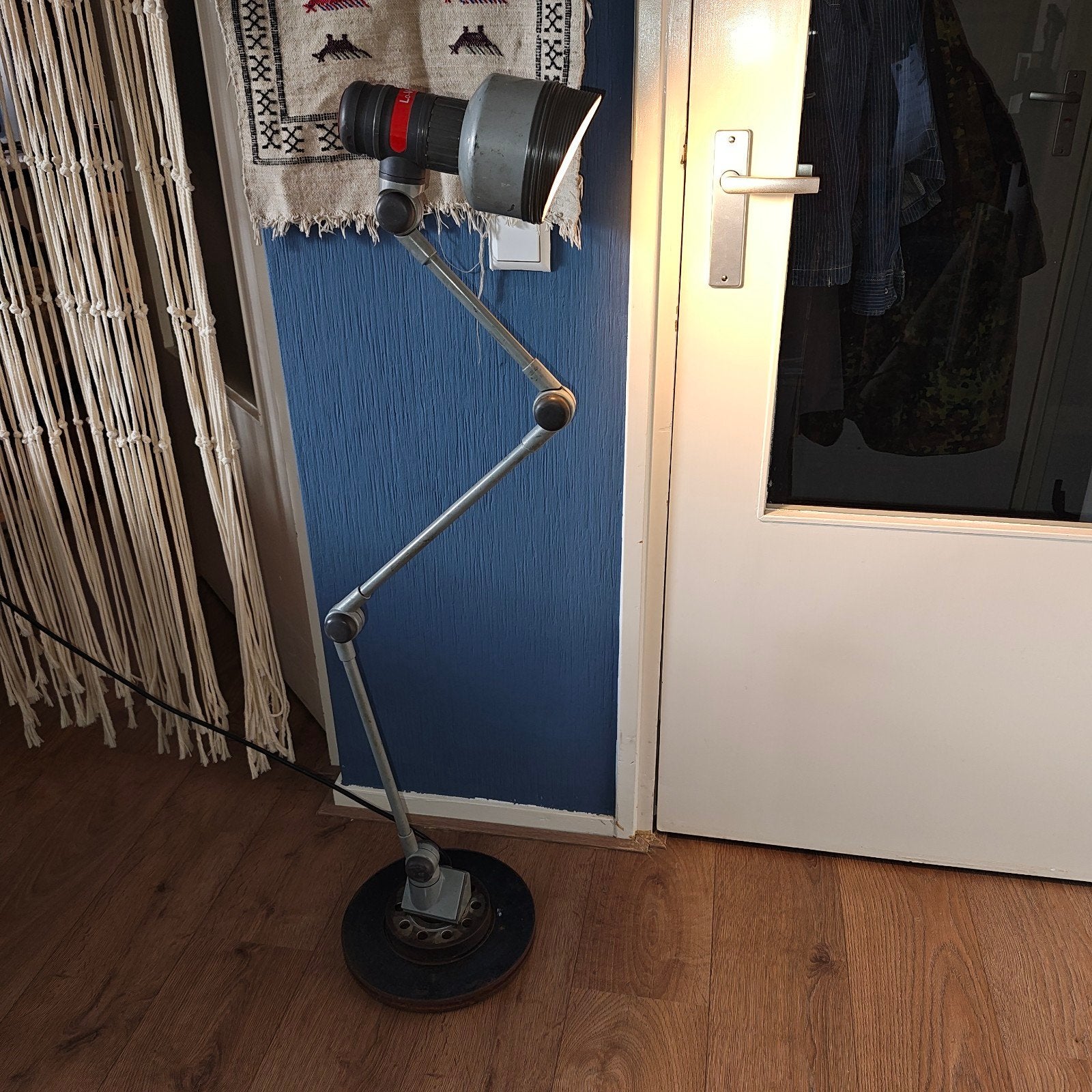 Vloerlamp Lo-Vo-Lite, Gebruikt, 100 tot 150 cm, Retro vintange, Ophalen of Verzenden