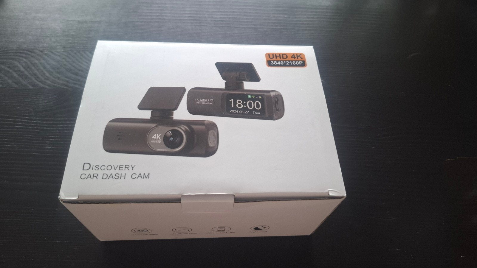 Te koop nieuw in doos Dashcam 4k nog nooit gebruikt, Ophalen of Verzenden, Nieuw