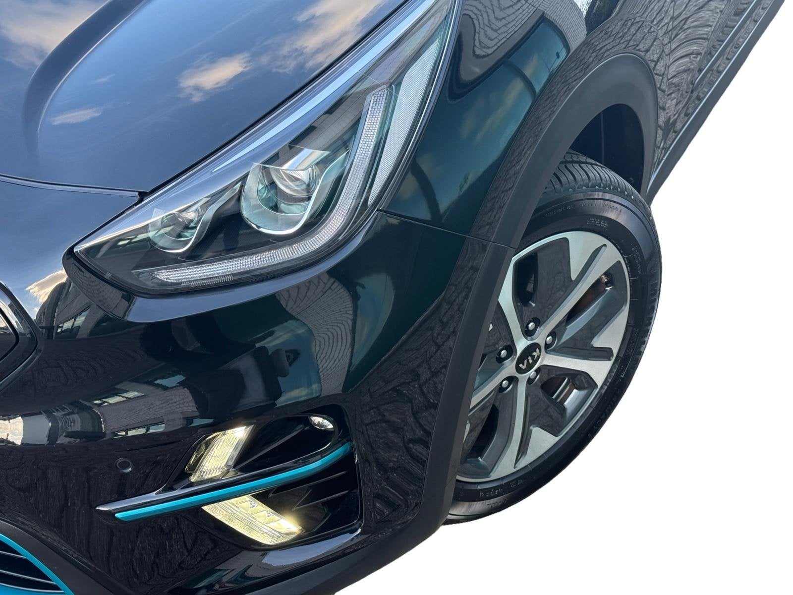Kia e-Niro DynamicPlusLine 64 kWh | Camera | Keyless | Schui, Auto's, 12 maanden, Gebruikt, 1712 kg, Leder en Stof