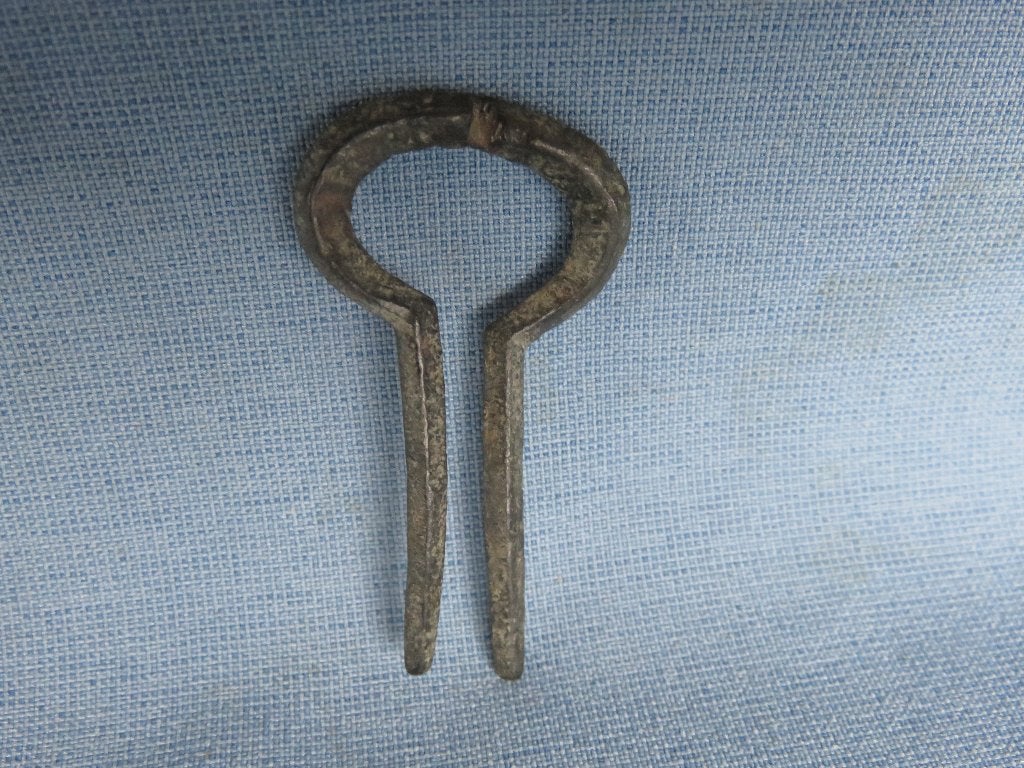 Middeleeuwen – mondharp in brons – ca. 500 jaar oud, Ophalen of Verzenden, Brons
