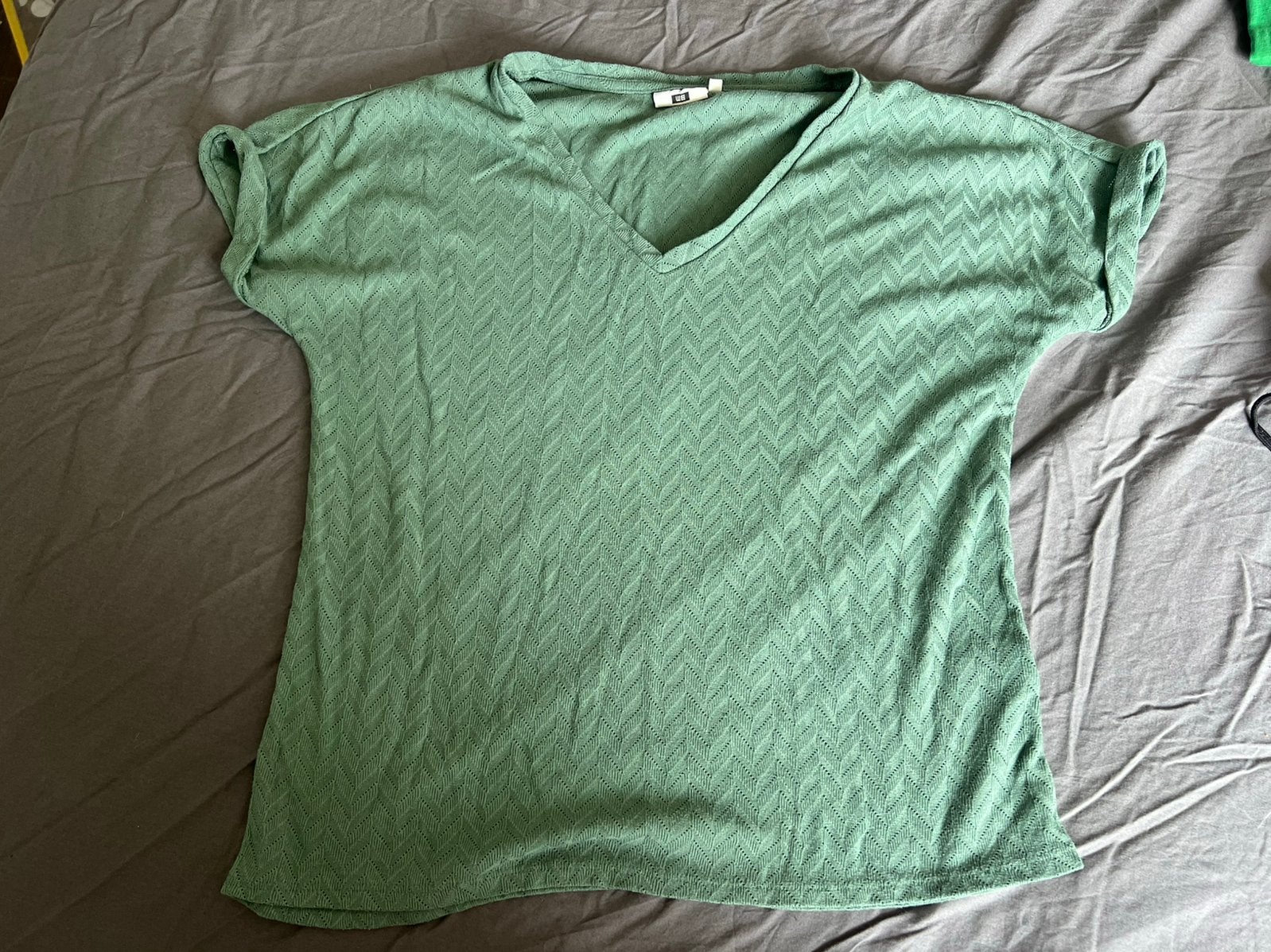 Dames top L, Kleding | Dames, Grote Maten, Ophalen of Verzenden, Gedragen, Groen, Shirt of Top
