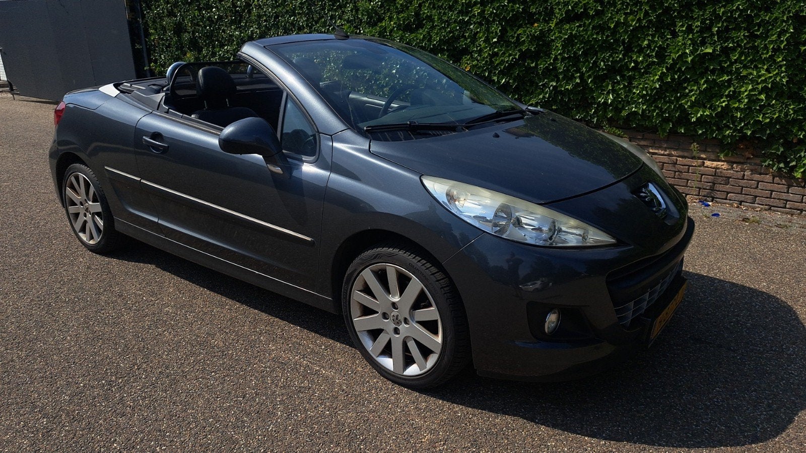 Peugeot 207 1.6 VTI CC 88KW 2010 Grijs, Auto's, Voorwielaandrijving, 15 km/l, 4 cilinders, Cabriolet