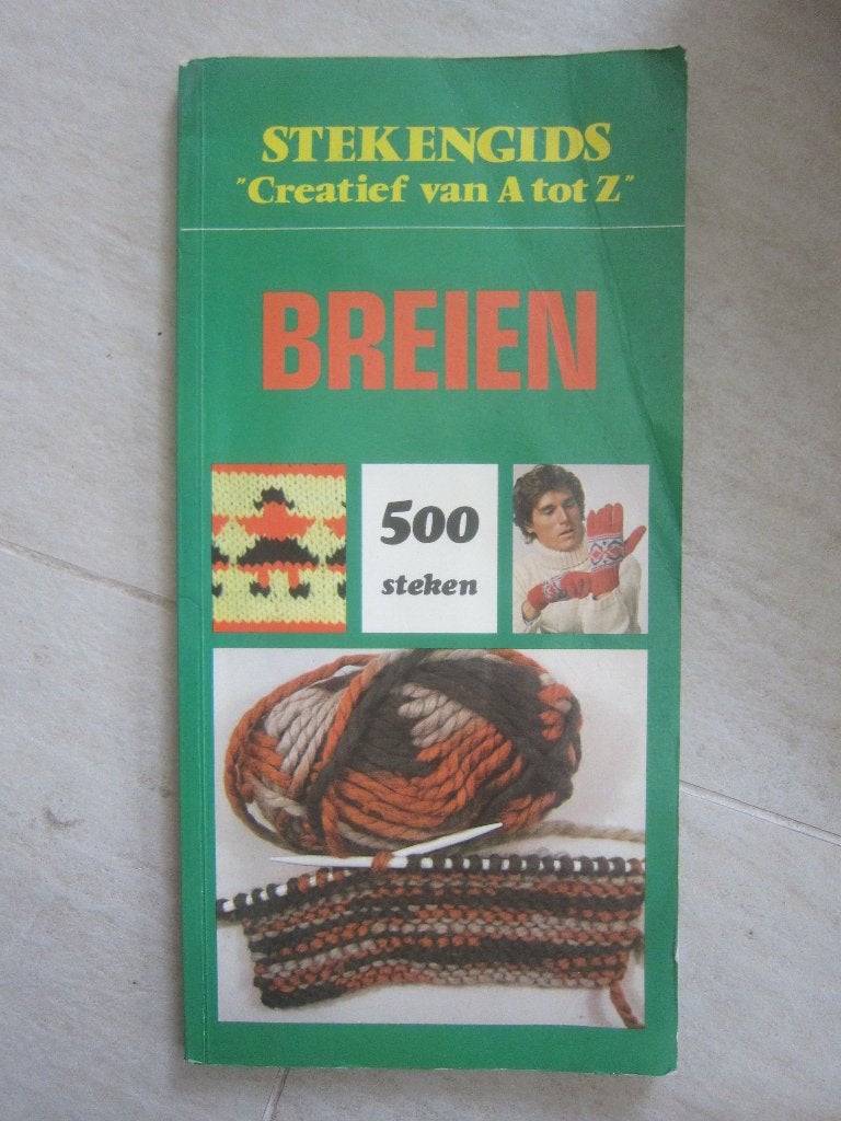 breien  breiboek met een gemakkelijke uitleg van 500 steken, Ophalen of Verzenden, Zo goed als nieuw, Breien, Patroon of Boek