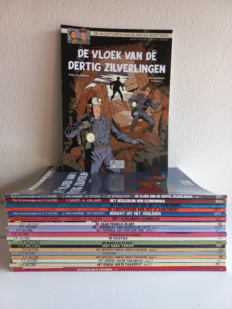 BLAKE EN MORTIMER 1 t/m 20 COMPLEET, Complete serie of reeks, Ophalen of Verzenden, Zo goed als nieuw