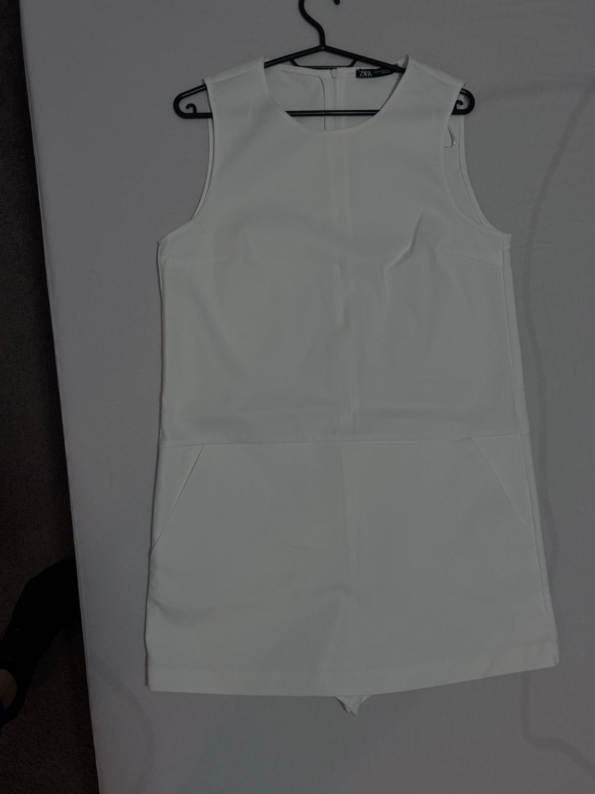 Witte Playsuit Zara Maat M, Ophalen of Verzenden, Nieuw, Maat 38/40 (M), Wit