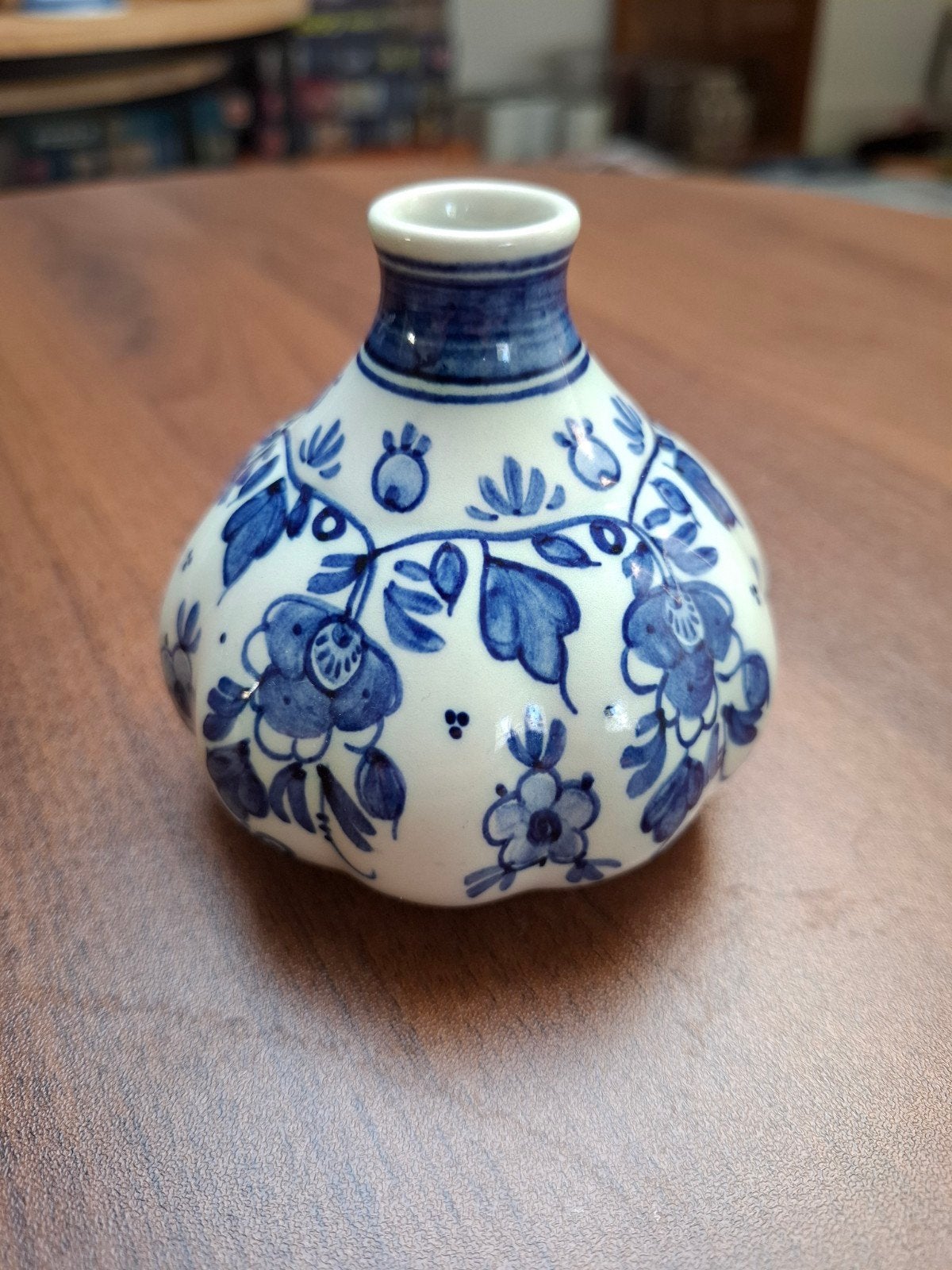 Zenith Delfts Blauw Vaasje - Handgeschilderd, Antiek en Kunst, Ophalen of Verzenden
