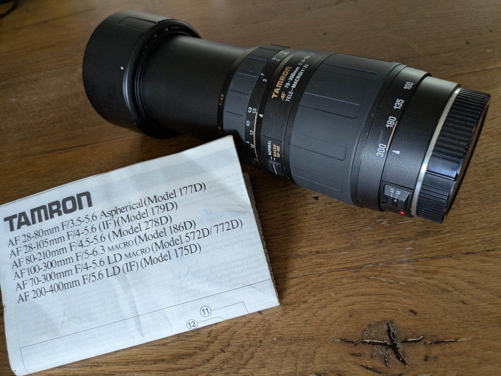 Tamron AF 70-300 mm F/4-5.6 LD macro telelens., Audio, Tv en Foto, Fotografie | Lenzen en Objectieven, Ophalen of Verzenden, Telelens