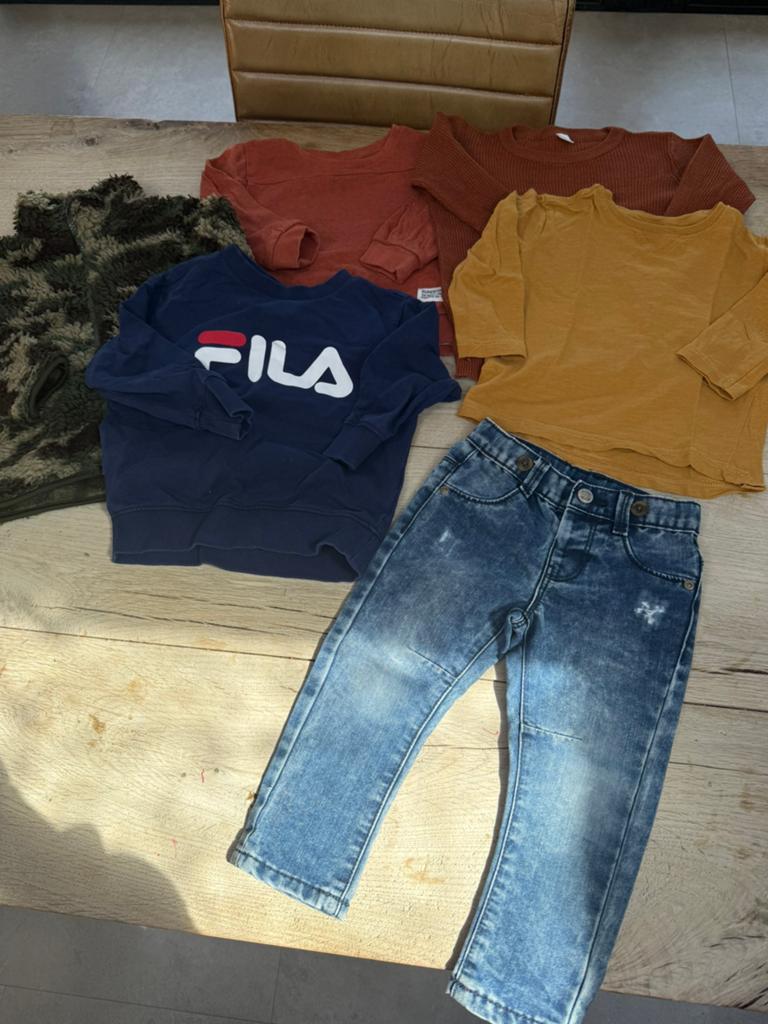 Kleding jongens maat 86/92, Kinderen en Baby's, Kinderkleding | Kinder-kledingpakketten, Ophalen of Verzenden, Zo goed als nieuw