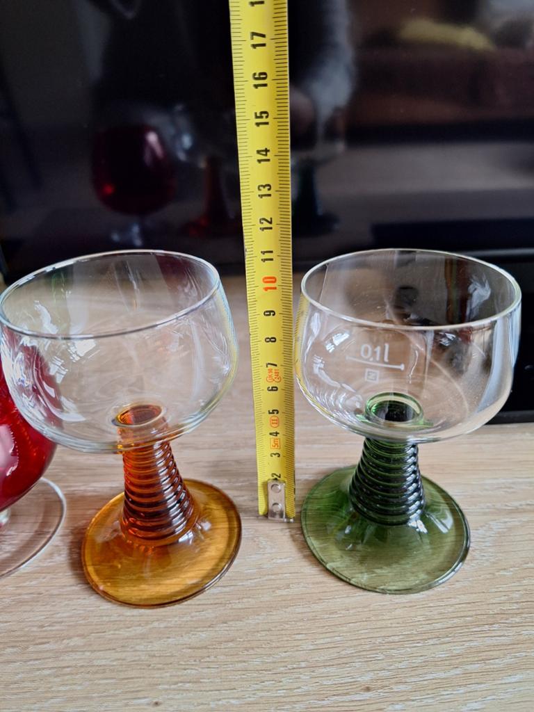 Wijnglas duits 1 dl., Ophalen of Verzenden, Zo goed als nieuw, Overige typen