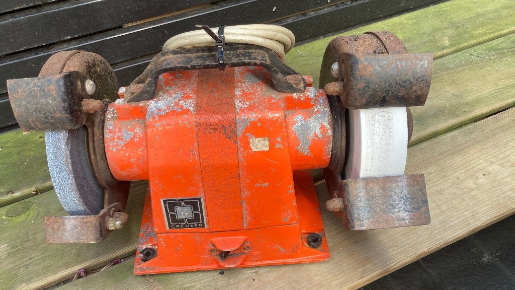 Slijpmachine CREUSEN, Ophalen of Verzenden, Gebruikt, Minder dan 700 watt, Werkbankslijpmachine