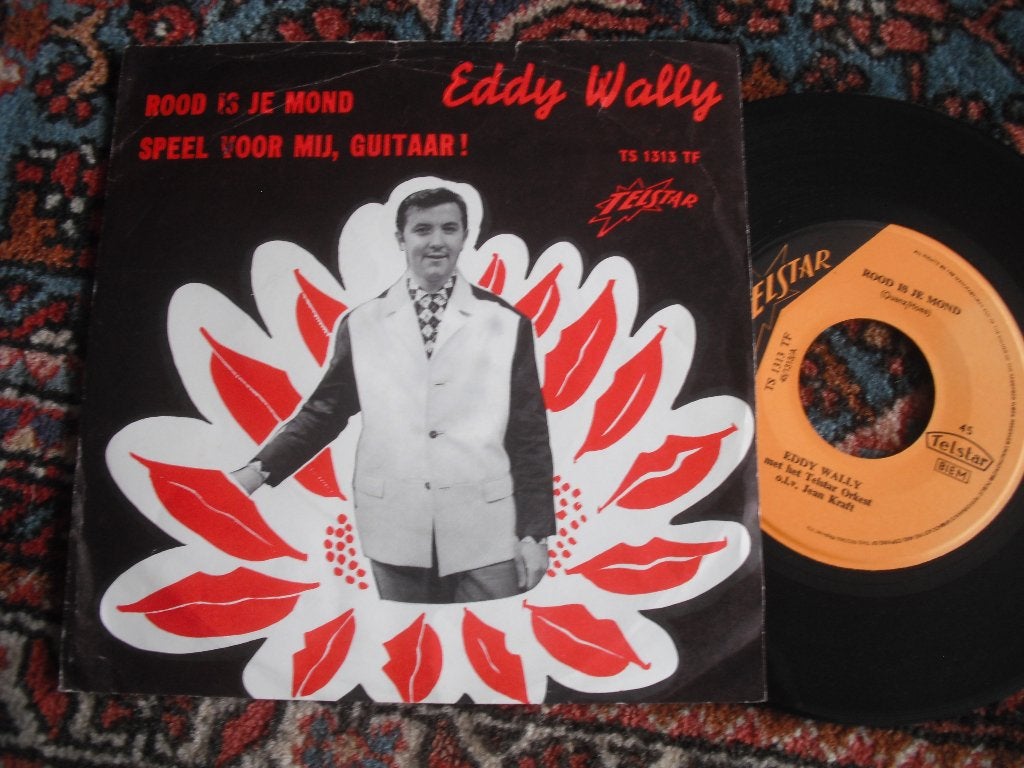 Eddy Wally - Rood is je mond., Ophalen of Verzenden, Zo goed als nieuw, 12 inch, Levenslied of Smartlap