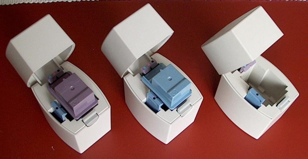 HP : 3 x container (+ 2 lege inkt cartridges), Ophalen, Gebruikt, HP (ORIGINEEL)
