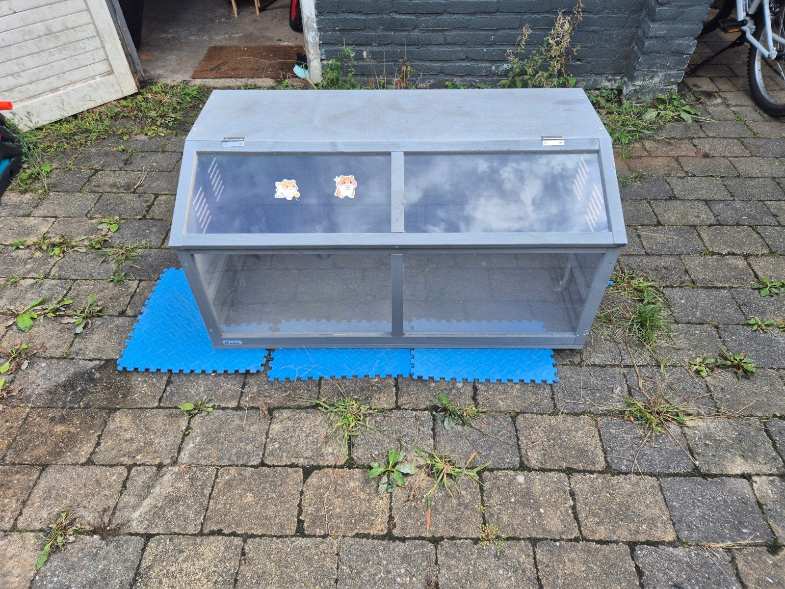 Pawhut knaagdier kooi, Kooi, Hamster, 75 tot 110 cm, Ophalen