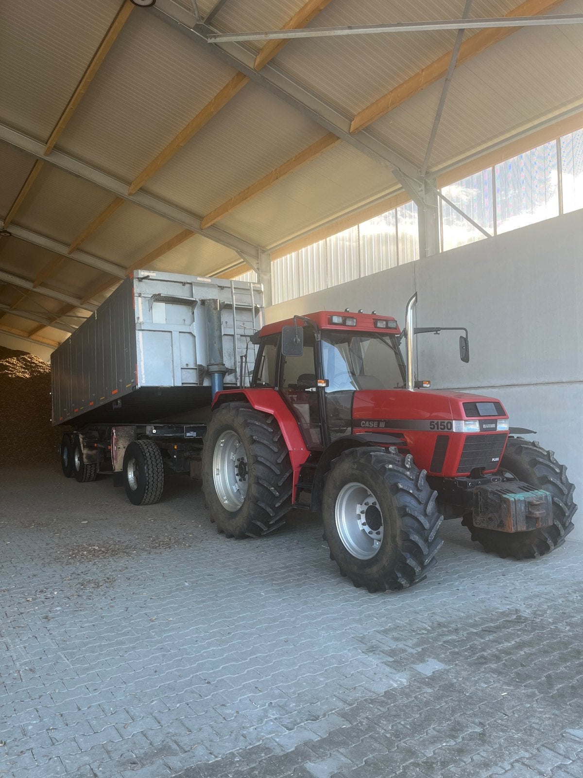 Van Hool kipper, kiepwagen. 35 m3, Ophalen, Transport