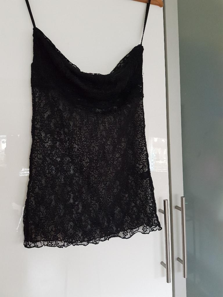 topje, Ophalen, Zwart, Zo goed als nieuw, Zonder mouw