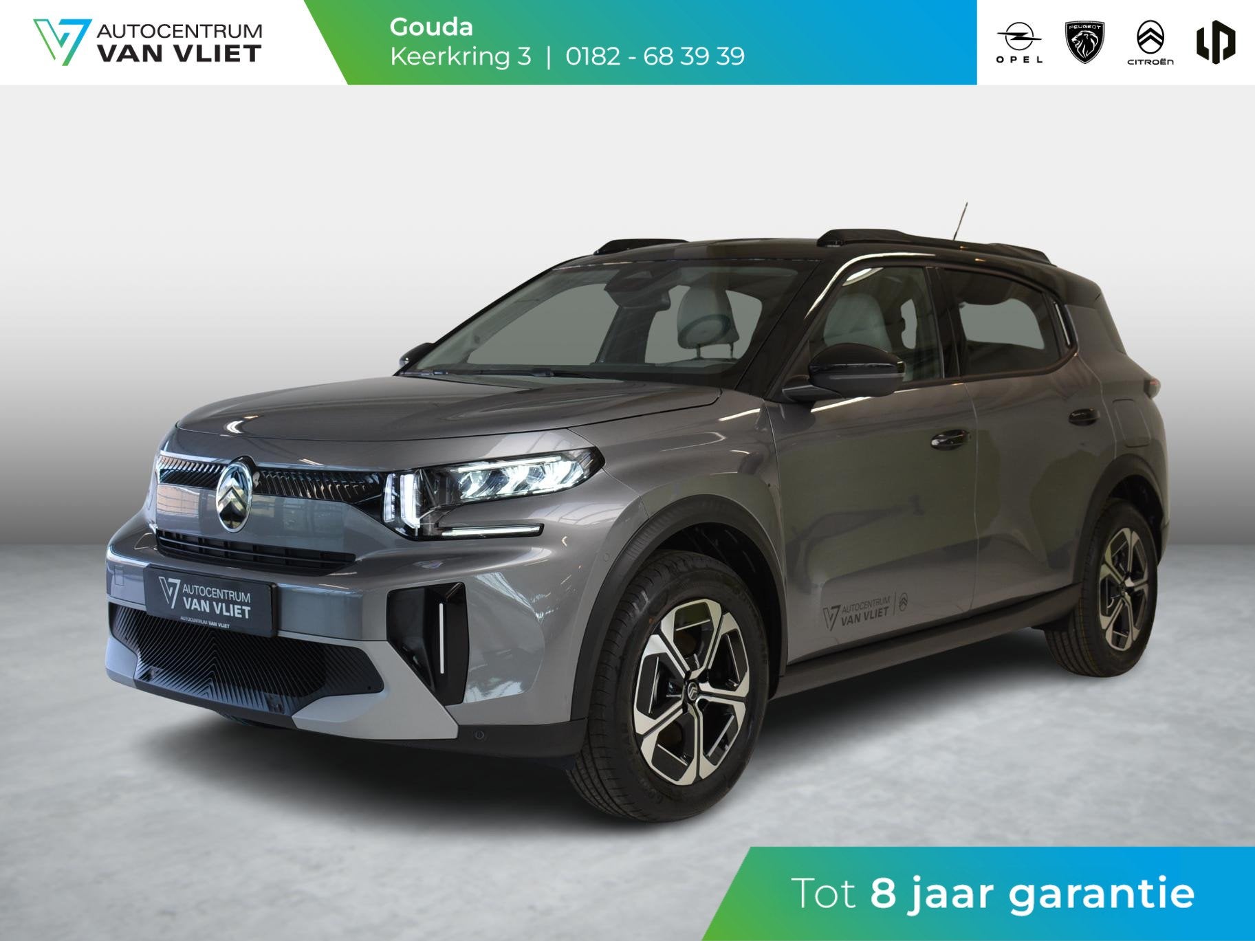 Citroen Ë-C3 Aircross Max 113pk Extended Range 54 kWh | WLT, 327 min, Origineel Nederlands, Grijs, SUV of Terreinwagen
