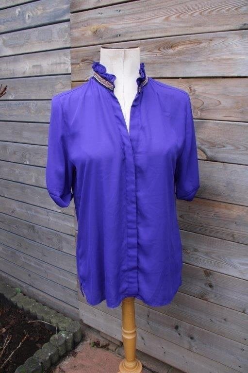 Blouse blauw Dante 6 mt 3 (L) Vaste prijs, Dante 6, Blauw, Maat 42/44 (L), Ophalen of Verzenden