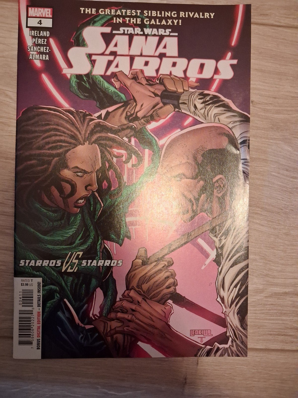 Star Wars: Sana Starros #4 - Marvel Comic, Boeken, Eén stripboek, Ophalen of Verzenden, Zo goed als nieuw, Ireland, Pérez, Sánchez-Almara