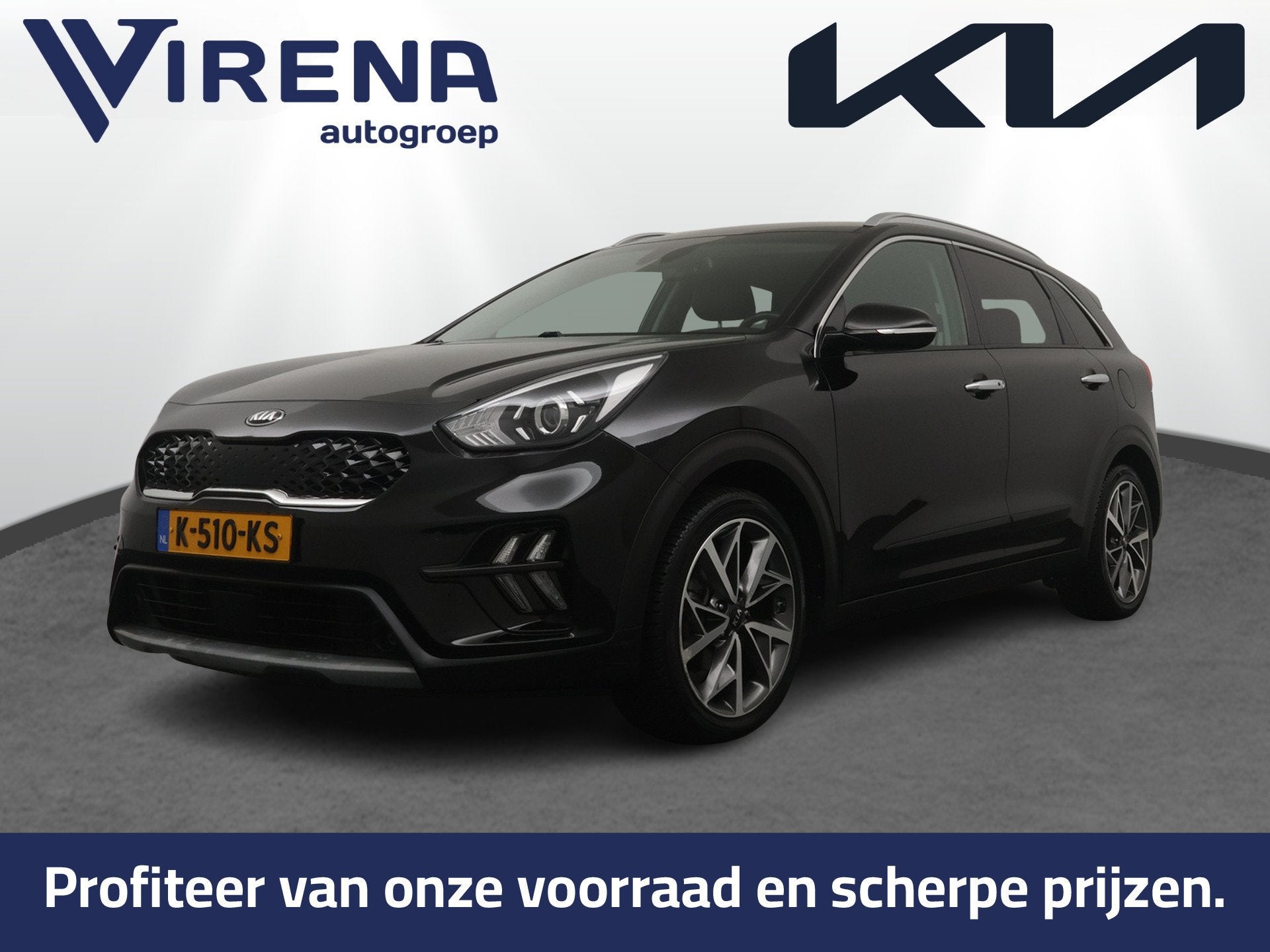 Kia Niro 1.6 GDi Hybrid DynamicPlusLine - Stoel / Stuurwielv