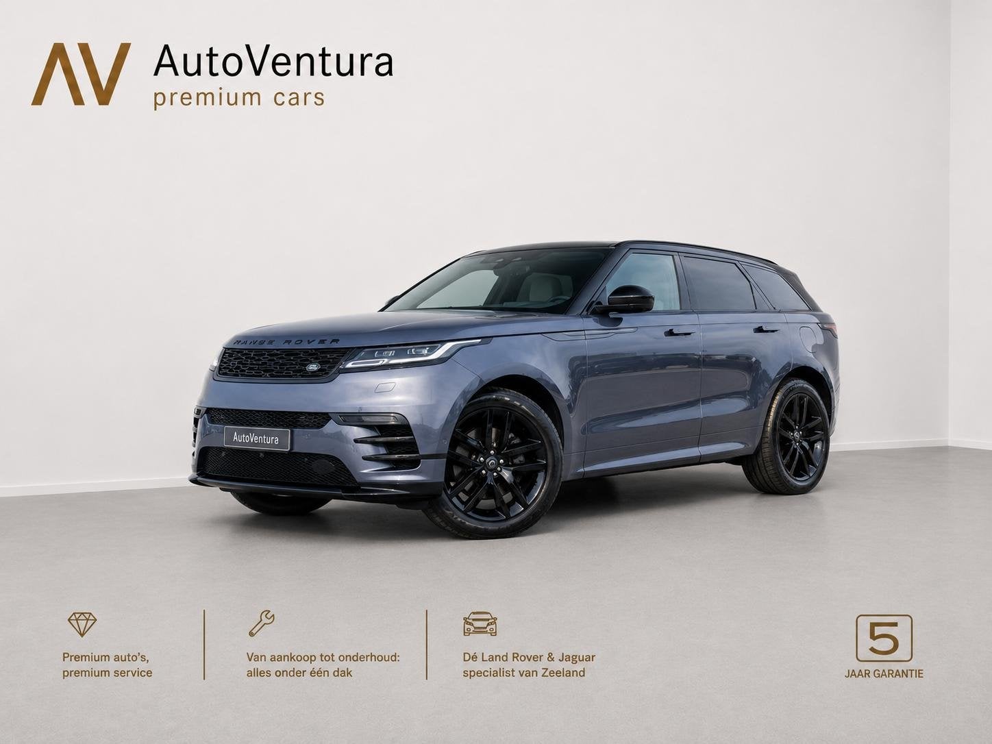 Land rover Range Rover Velar 2.0 P400e AWD Dynamic SE PHEV |, Auto's, 404 pk, Gebruikt, 4 cilinders, 2000 kg
