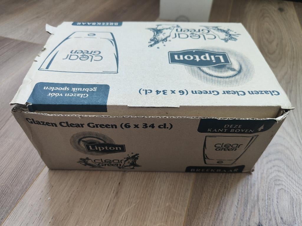 Lipton glazen, Ophalen of Verzenden, Nieuw