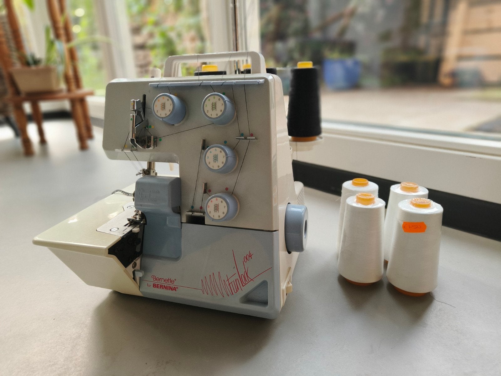 Bernette for Bernina Funlock 004 Lockmachine, Ophalen, Gebruikt, Lockmachine, Bernina