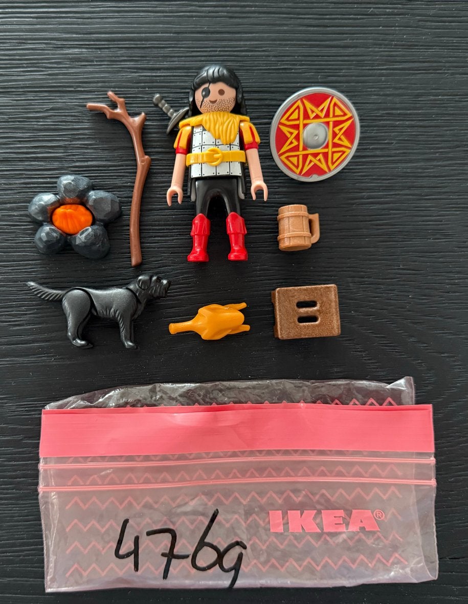 Playmobil Viking met accessoires en hond 4769, Ophalen of Verzenden, Gebruikt, Jongen of Meisje
