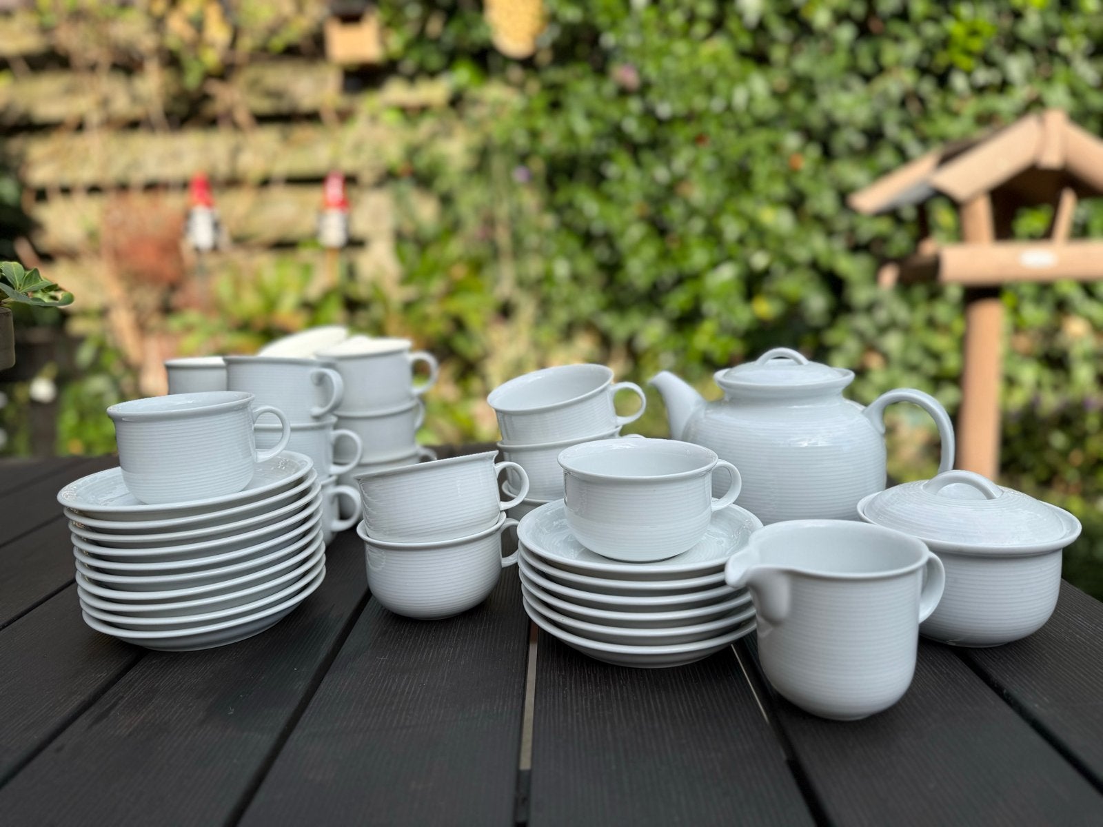 Thomas Germany Servies - Theepot, Suikerpot, Melkkan, Kopjes, Overige merken, Ophalen of Verzenden, Zo goed als nieuw, Modern