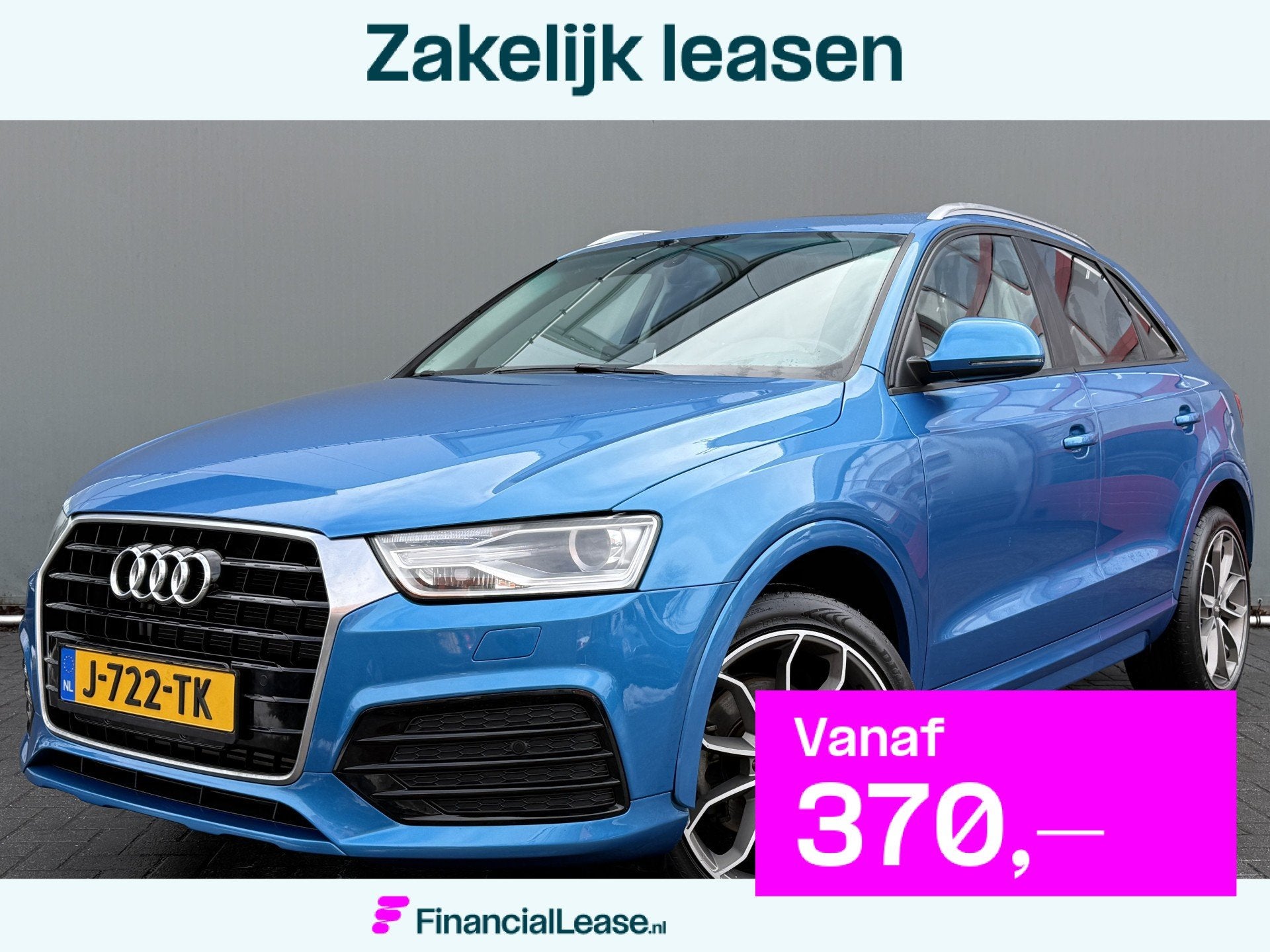 Audi Q3 BWJ 2017 2.0 TFSI 200 PK quattro Sport Pro Line S AU, Automaat, Xenon verlichting, 15 km/l, Gebruikt