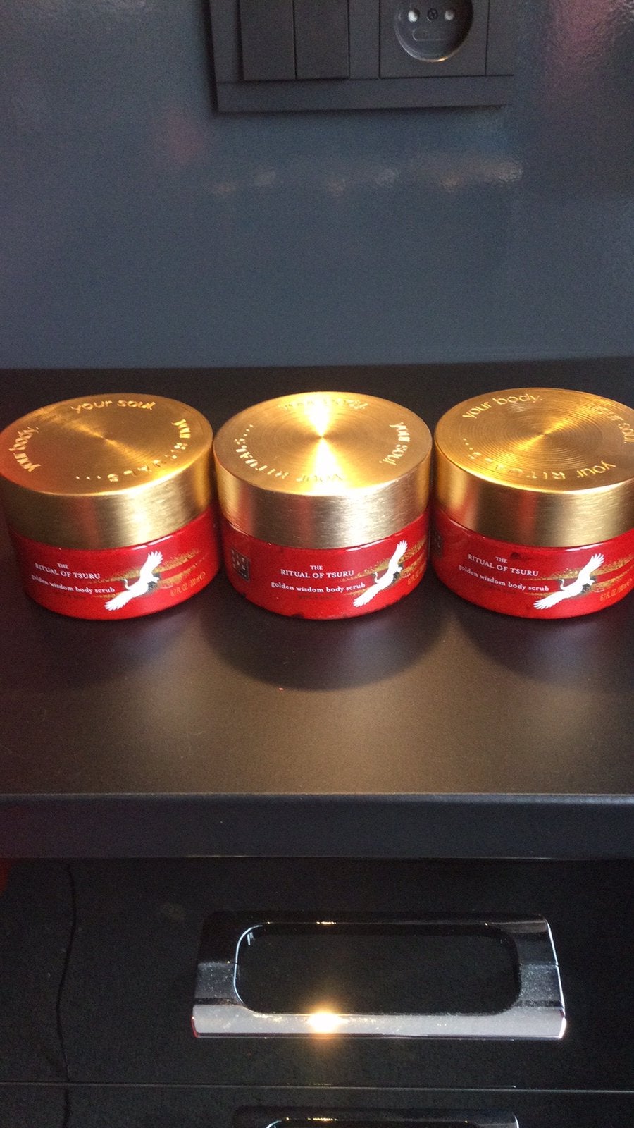 Rituals of Tsuru 3 nieuwe grote potte scrub, Sieraden, Tassen en Uiterlijk, Ophalen of Verzenden, Nieuw, Bad & Douche