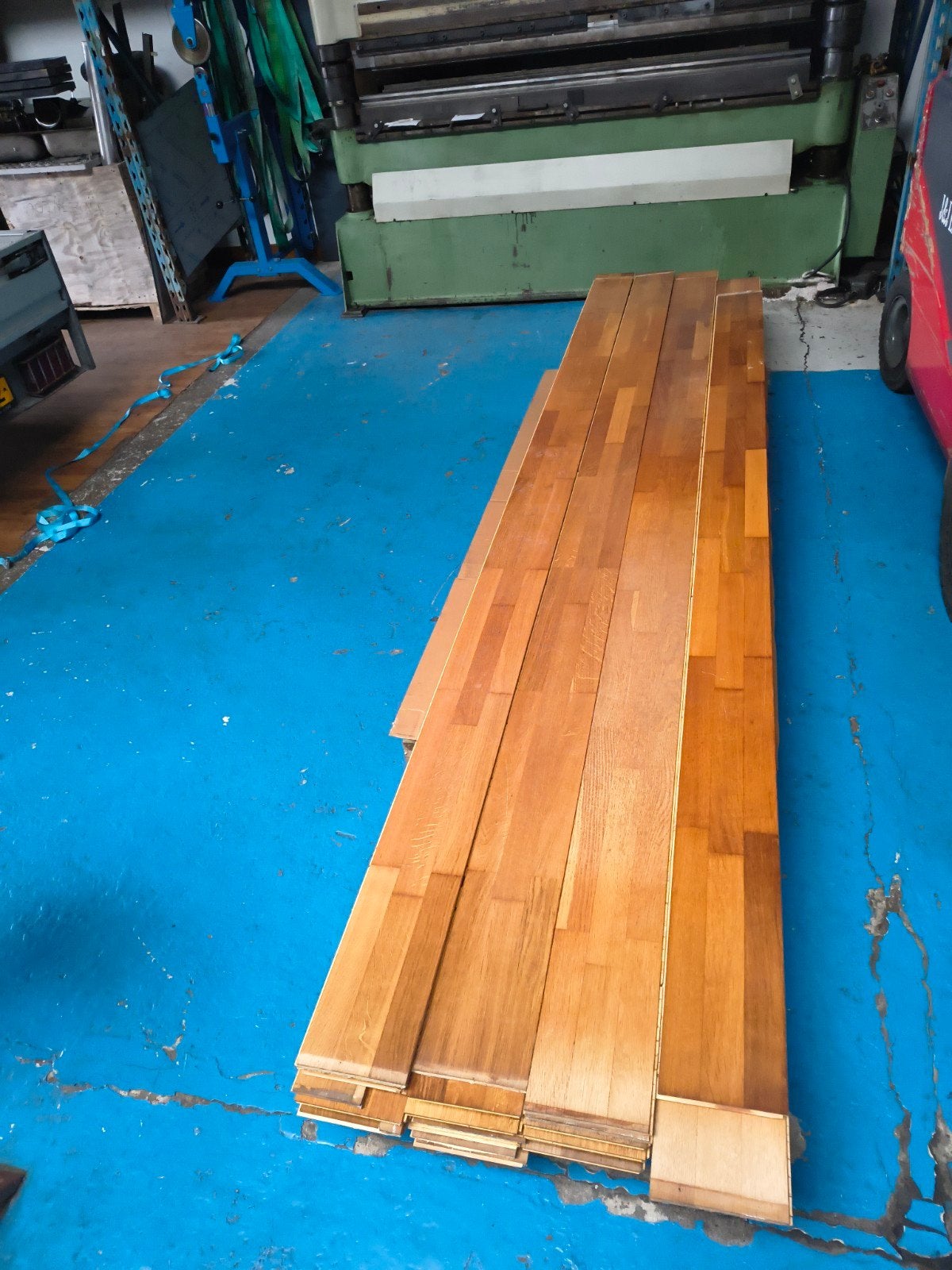 parket vloer houten vloer, Ophalen, Gebruikt, Vloerdelen of -planken, 10 m² of meer
