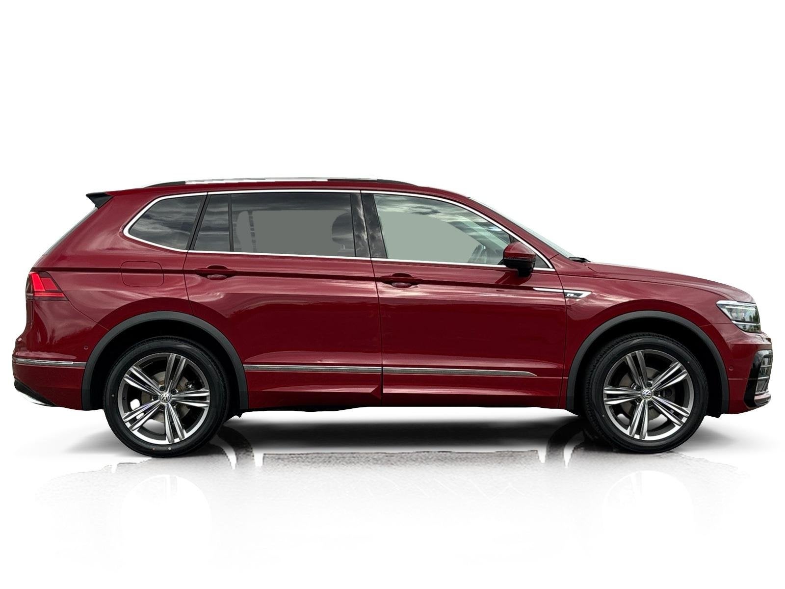 Volkswagen Tiguan Allspace 1.4 TSI DSG R-Line 7p. ✅ Pano, Auto's, 15 km/l, 4 cilinders, 150 pk, 7 stoelen