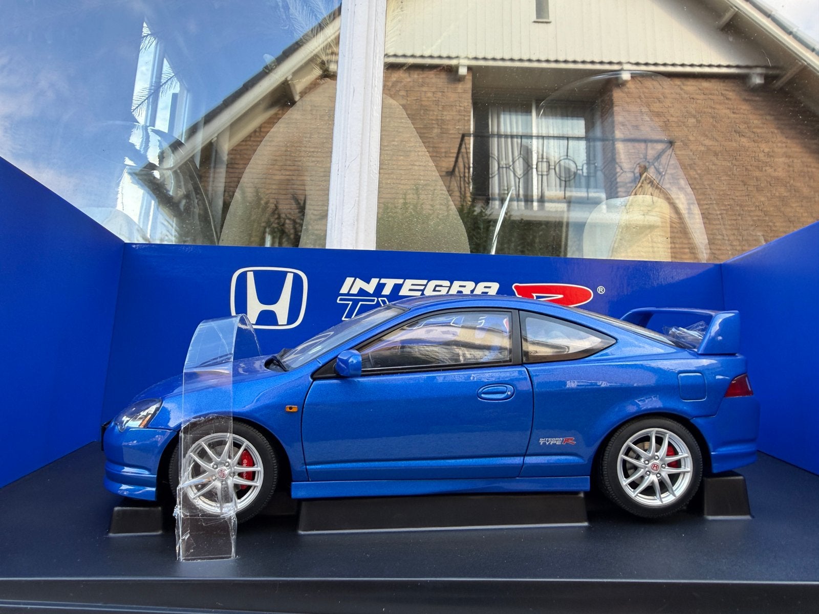 1:18 Honda Integra Type R Electric Blue RHD Autoart 73243, Auto, Autoart, Ophalen of Verzenden, Zo goed als nieuw