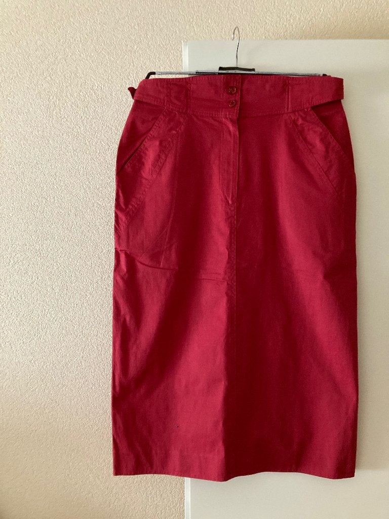 Dameskleding, zeer aparte rok, maat 42, Kleding | Dames, Maat 42/44 (L), Ophalen of Verzenden, Zo goed als nieuw, Knielengte