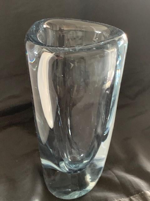 vintage Zweedse vaas glas, Antiek en Kunst, Ophalen of Verzenden