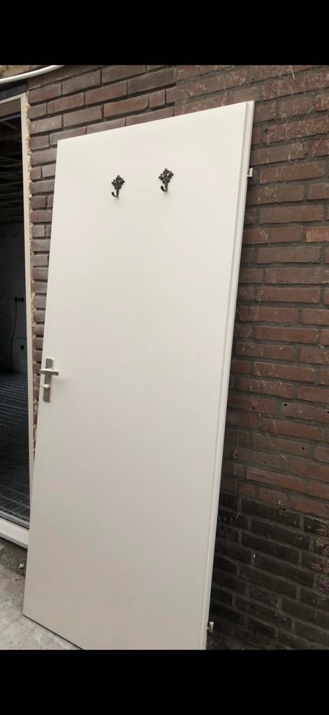 Opdek binnendeur linksdraaiend 201x83 met draaislot, Ophalen, Gebruikt