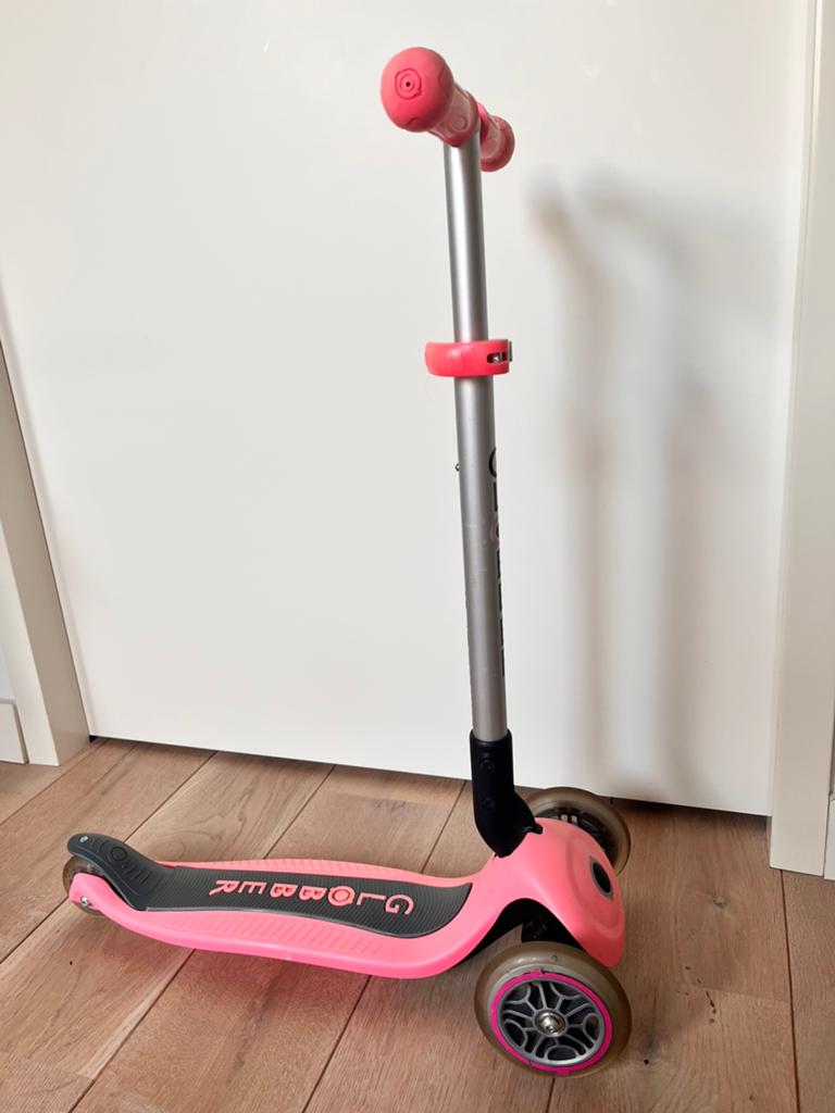 Globber step roze, Fietsen en Brommers, Steps, Ophalen, Gebruikt, Gewone step