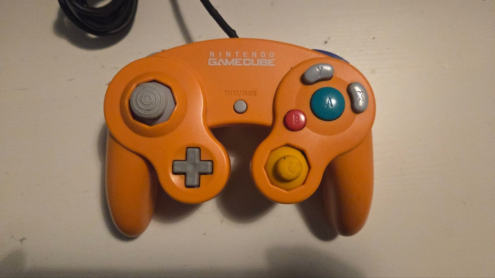 GameCube Controller (Oranje), Ophalen of Verzenden, Zo goed als nieuw, Met 1 controller