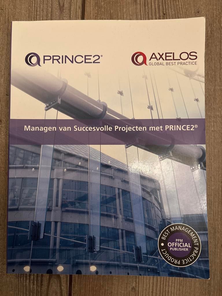 PRINCE2: Managen van Succesvolle Projecten, Boeken, Studieboeken en Cursussen, Ophalen of Verzenden, Gamma, Zo goed als nieuw