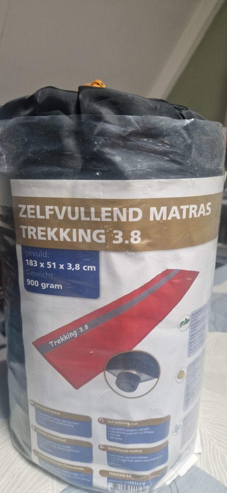 Zelfvullend matras trekking 3.8, Caravans en Kamperen, Luchtbedden, Ophalen of Verzenden