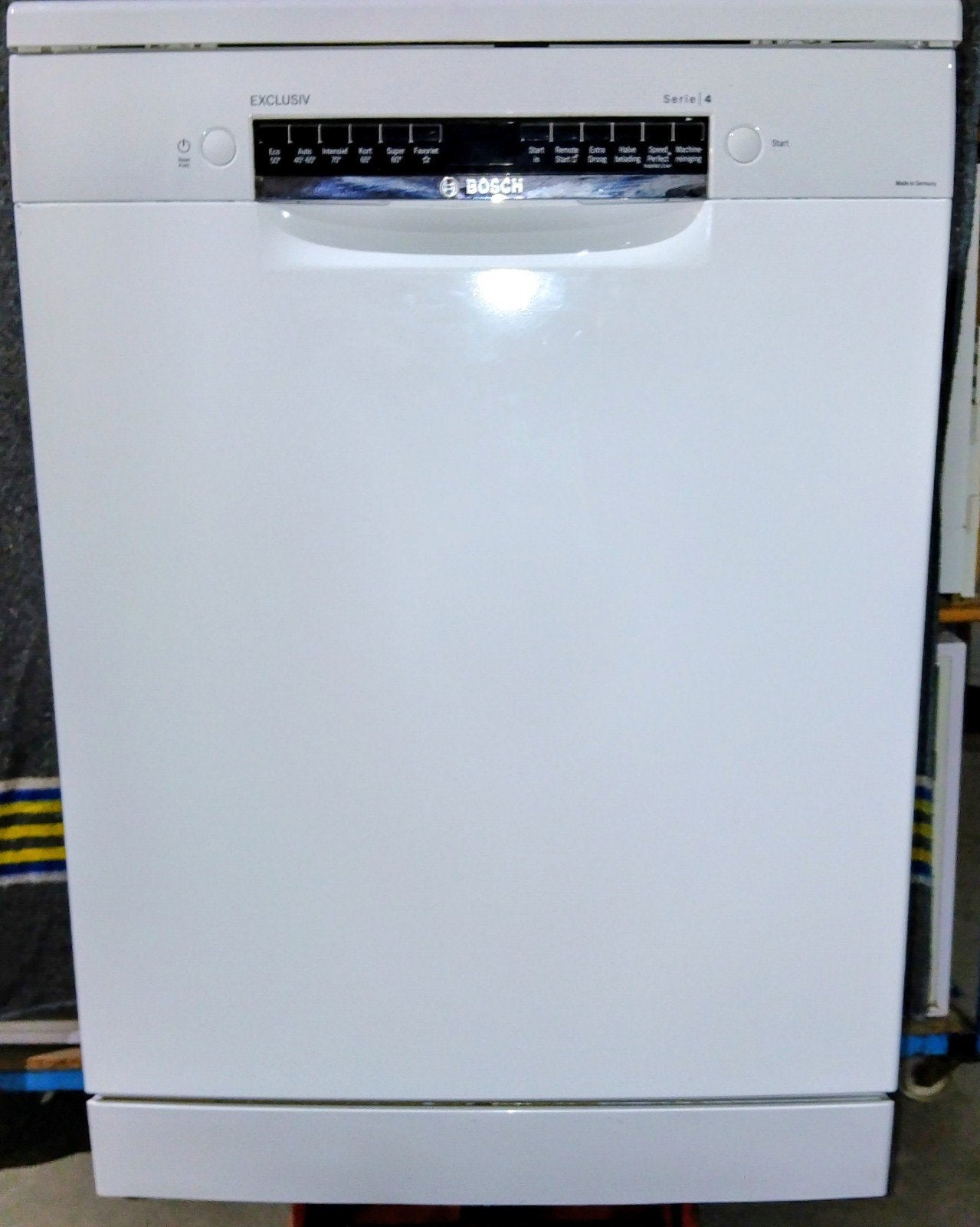 Bosch Exclusiv Serie 4 Vrijstaande Vaatwasser, Ophalen, Gebruikt, Energieklasse A of zuiniger, 85 tot 90 cm