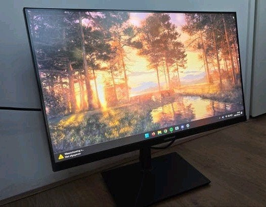 Samsung 27 inch 2K monitor met draai-arm en USB poorten, Gaming, Ophalen of Verzenden, Zo goed als nieuw, HDMI