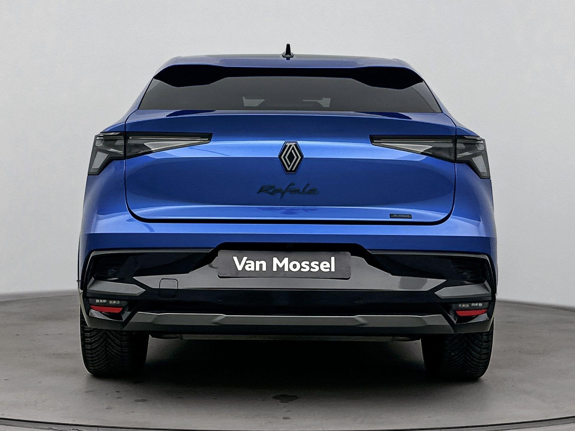Renault Rafale 1.2 E-Tech 4x4 plug-in hybrid 300Pk esprit Al, Auto's, Renault, Dealer onderhouden, Gebruikt, 1199 cc, Blauw