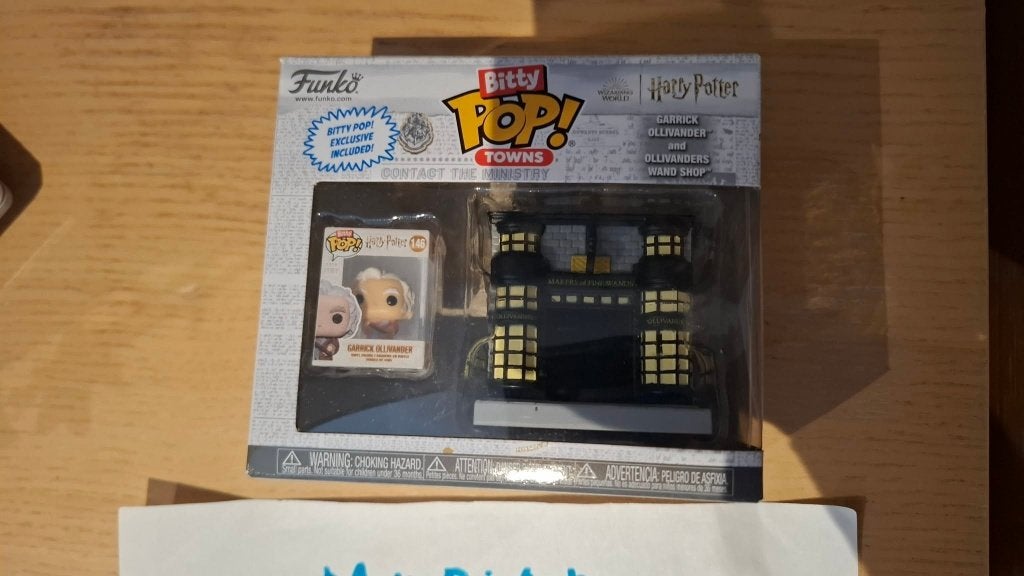 Harry Potter Ollivanders Wand Shop Funko Bitty Pop, Ophalen of Verzenden, Zo goed als nieuw, Actiefiguurtje