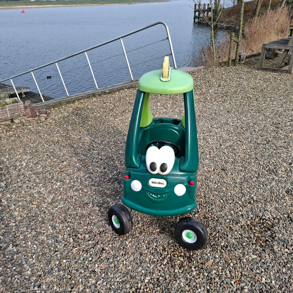 little tikes Cozy coupe dino loopauto, Kinderen en Baby's, Ophalen, Gebruikt, Loopvoertuig