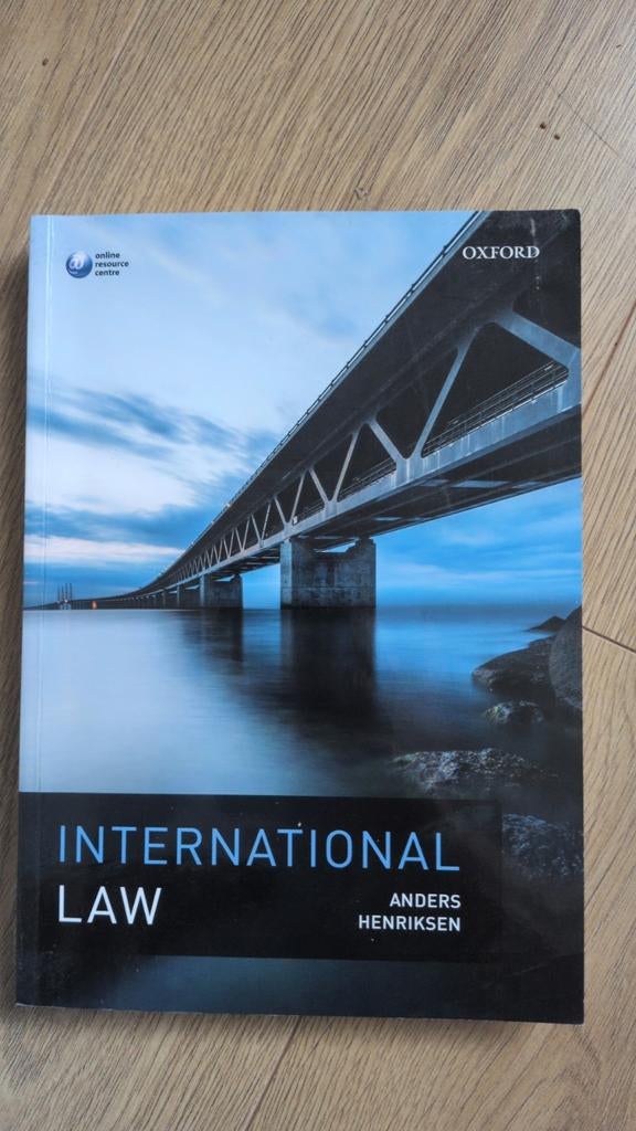 International Law - Anders Henriksen, Boeken, Studieboeken en Cursussen, Ophalen of Verzenden